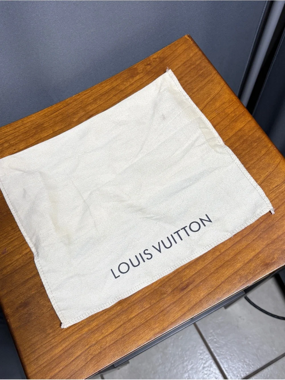 Louis Vuitton Empty Dust Bag Envelope Flap Style